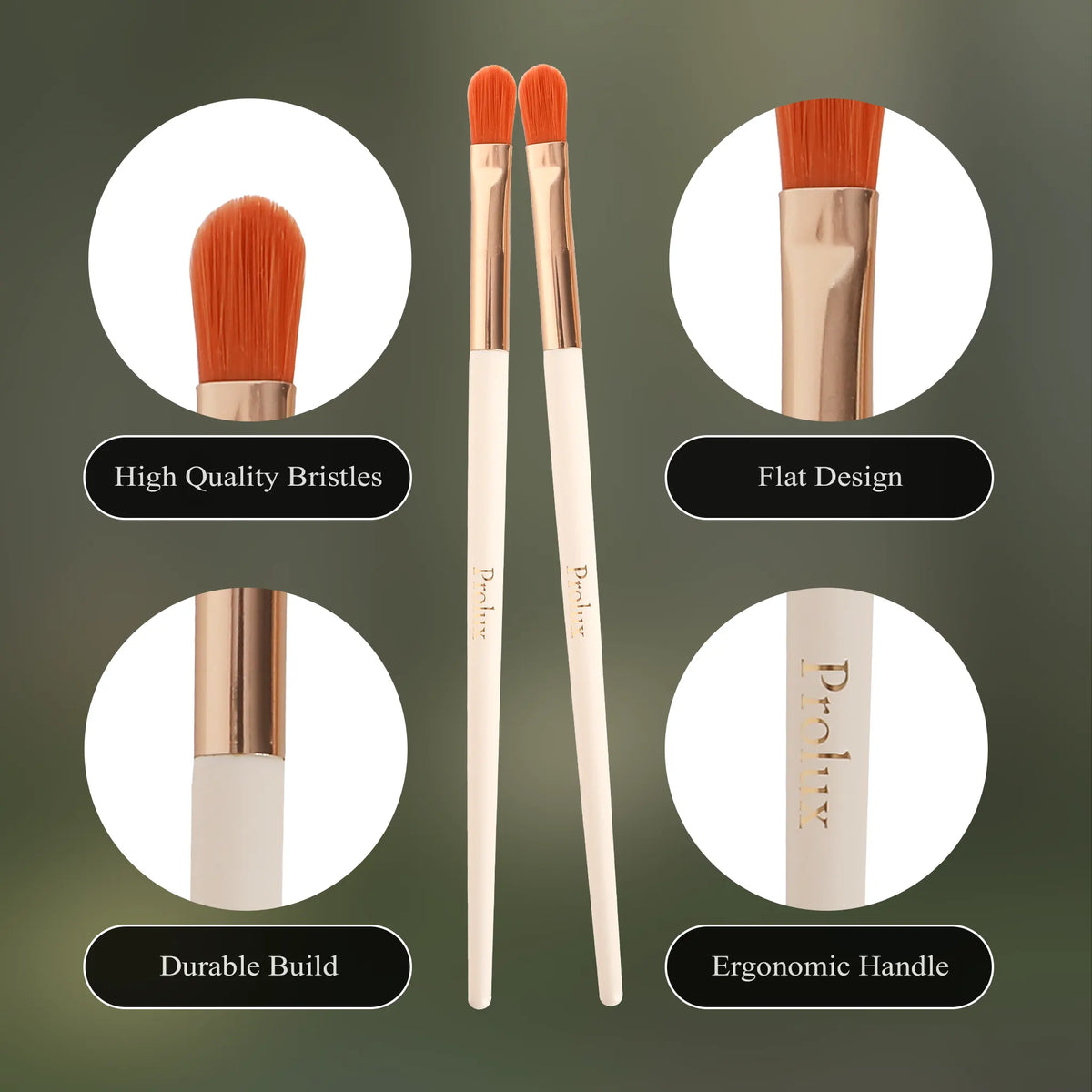 Brocha correctora de maquillaje Prolux