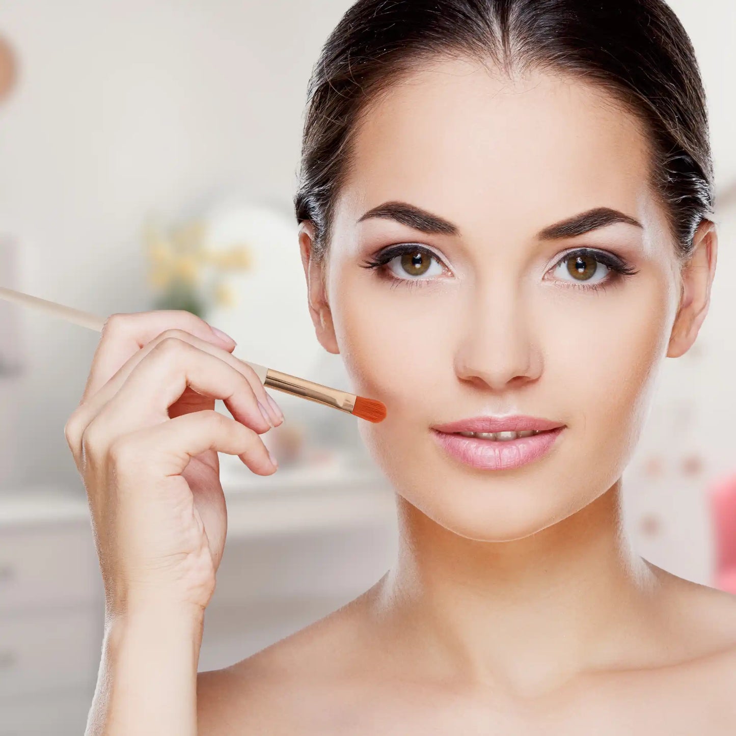 Brocha correctora de maquillaje Prolux