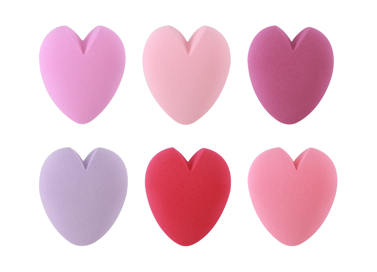 Love Sponge: Heart Shaped Makeup Sponges