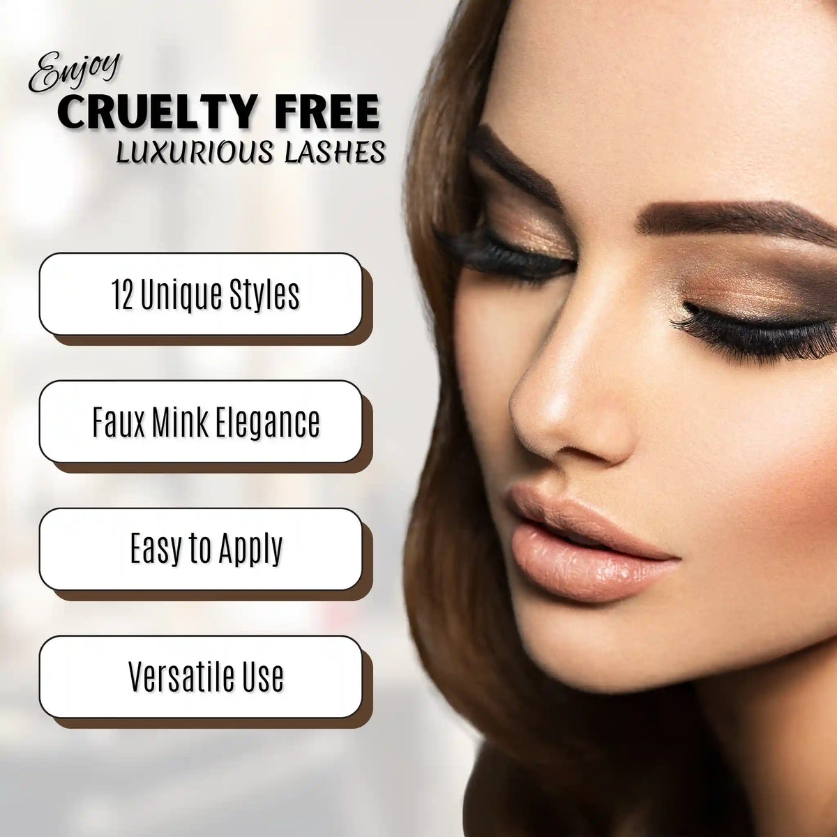 Pestañas de visón sintético Zodiac
