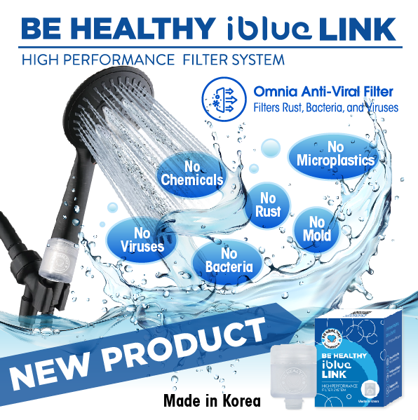Be Healthy iBlue Link Pure Water Filter System + Refill (2pcs) Bundle