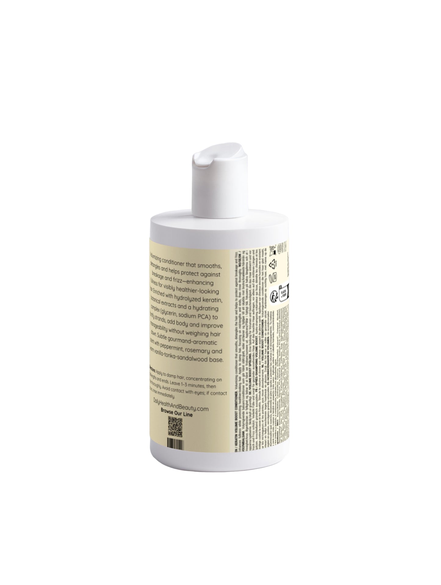 Keratin Volume Boost Conditioner Back