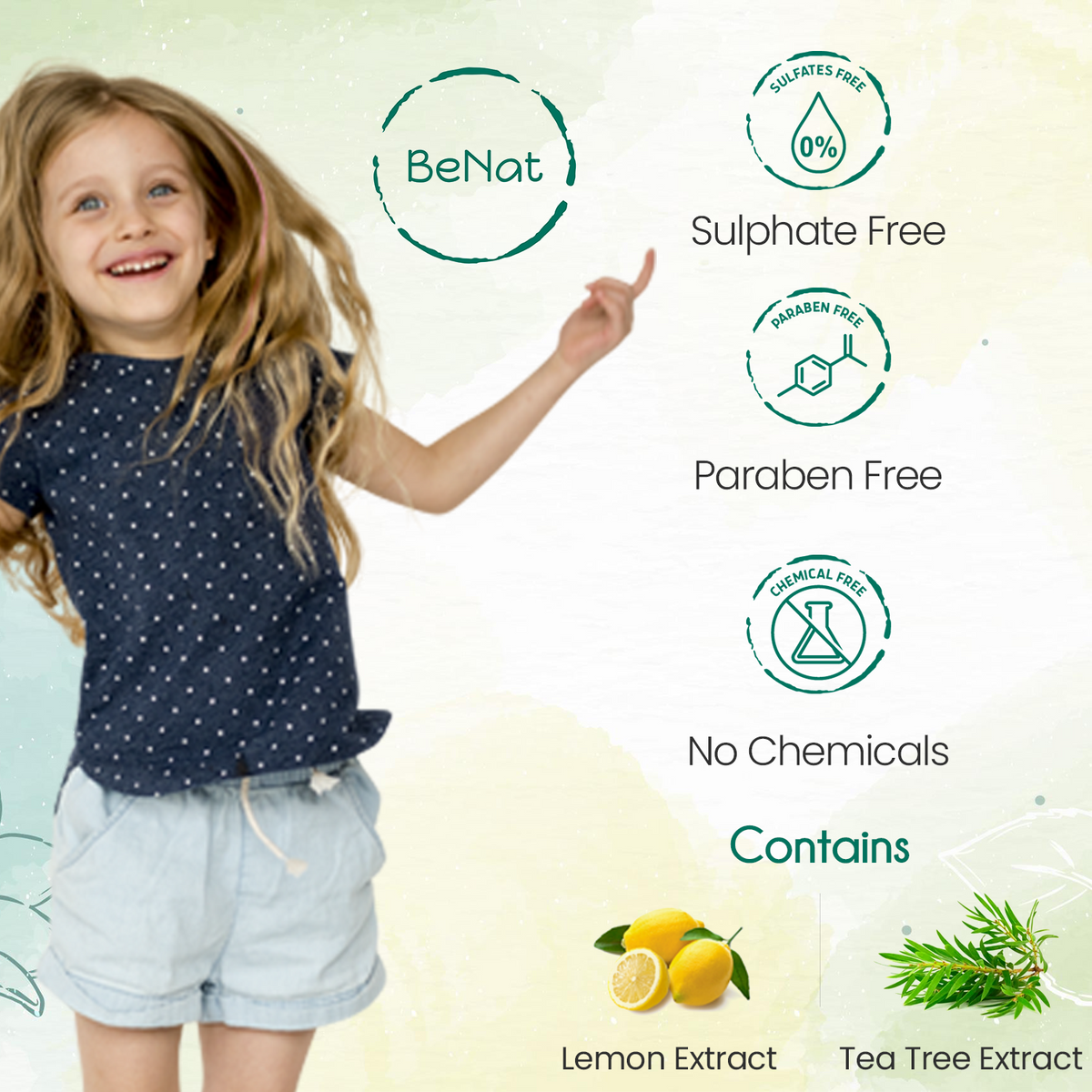 Desodorante totalmente natural para niños y adolescentes