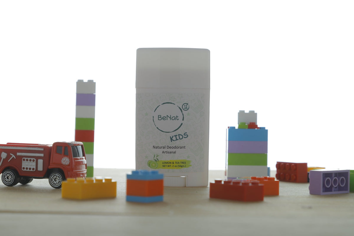 Desodorante totalmente natural para niños y adolescentes