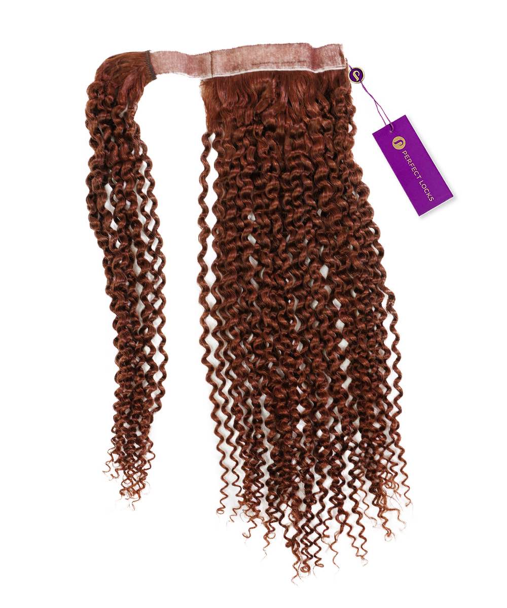 Extensiones de cola de caballo rizadas con clip