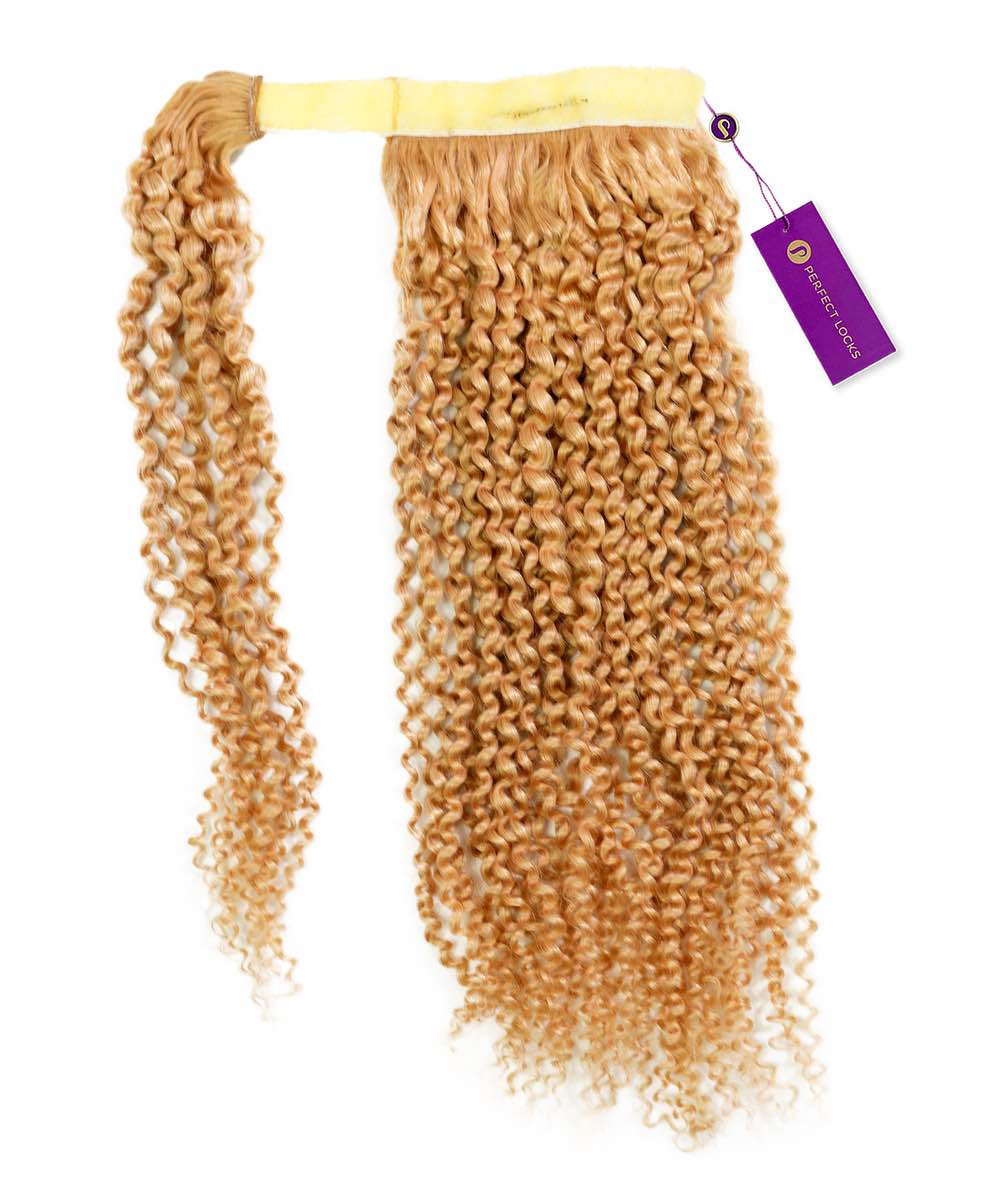 Extensiones de cola de caballo rizadas con clip