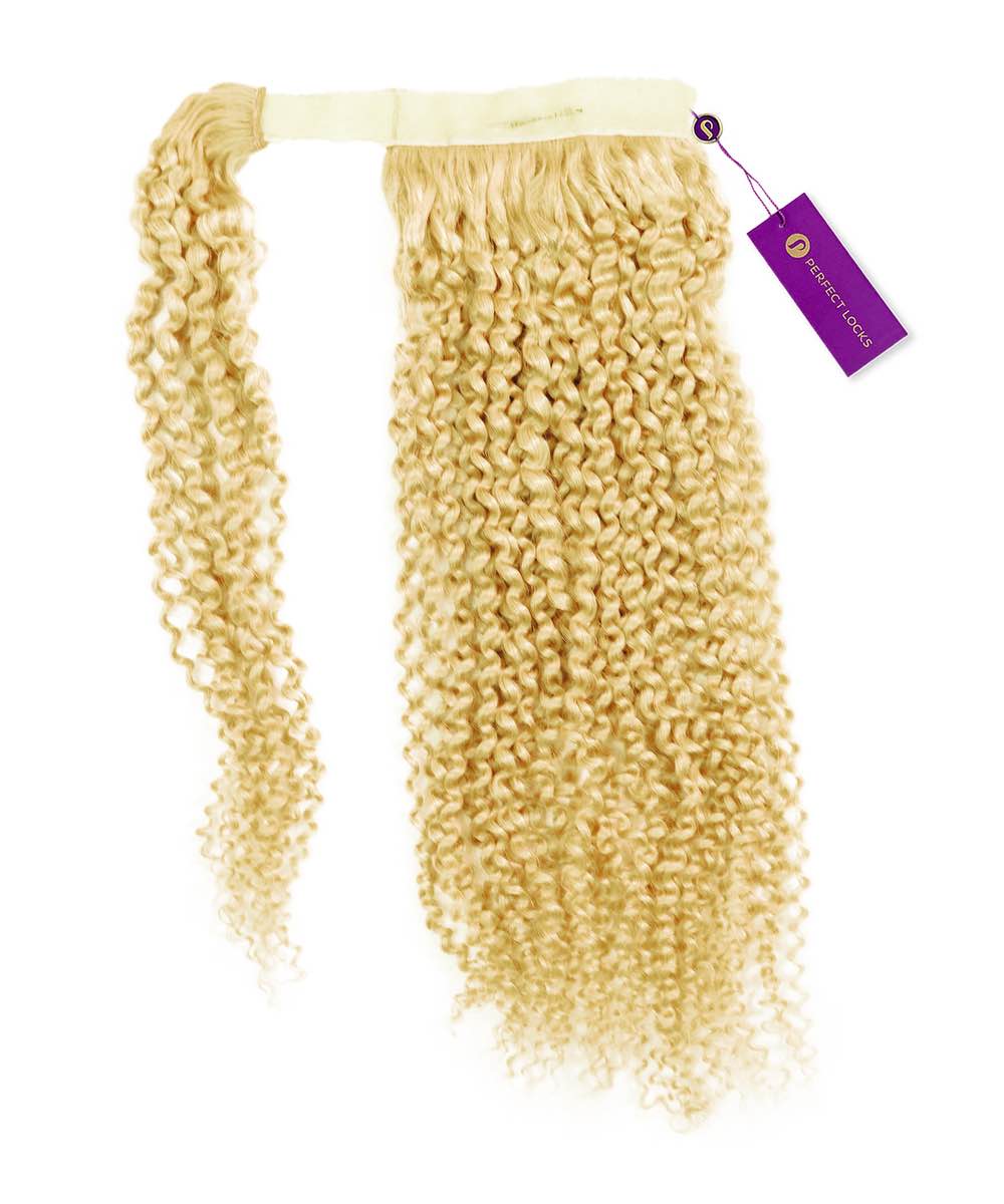 Extensiones de cola de caballo rizadas con clip