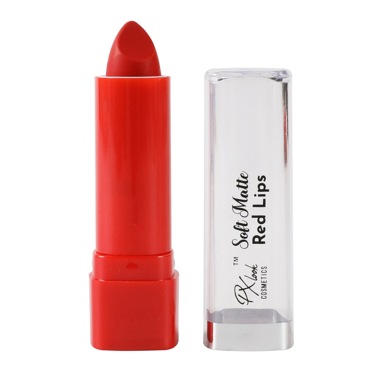 Lápiz labial rojo mate suave