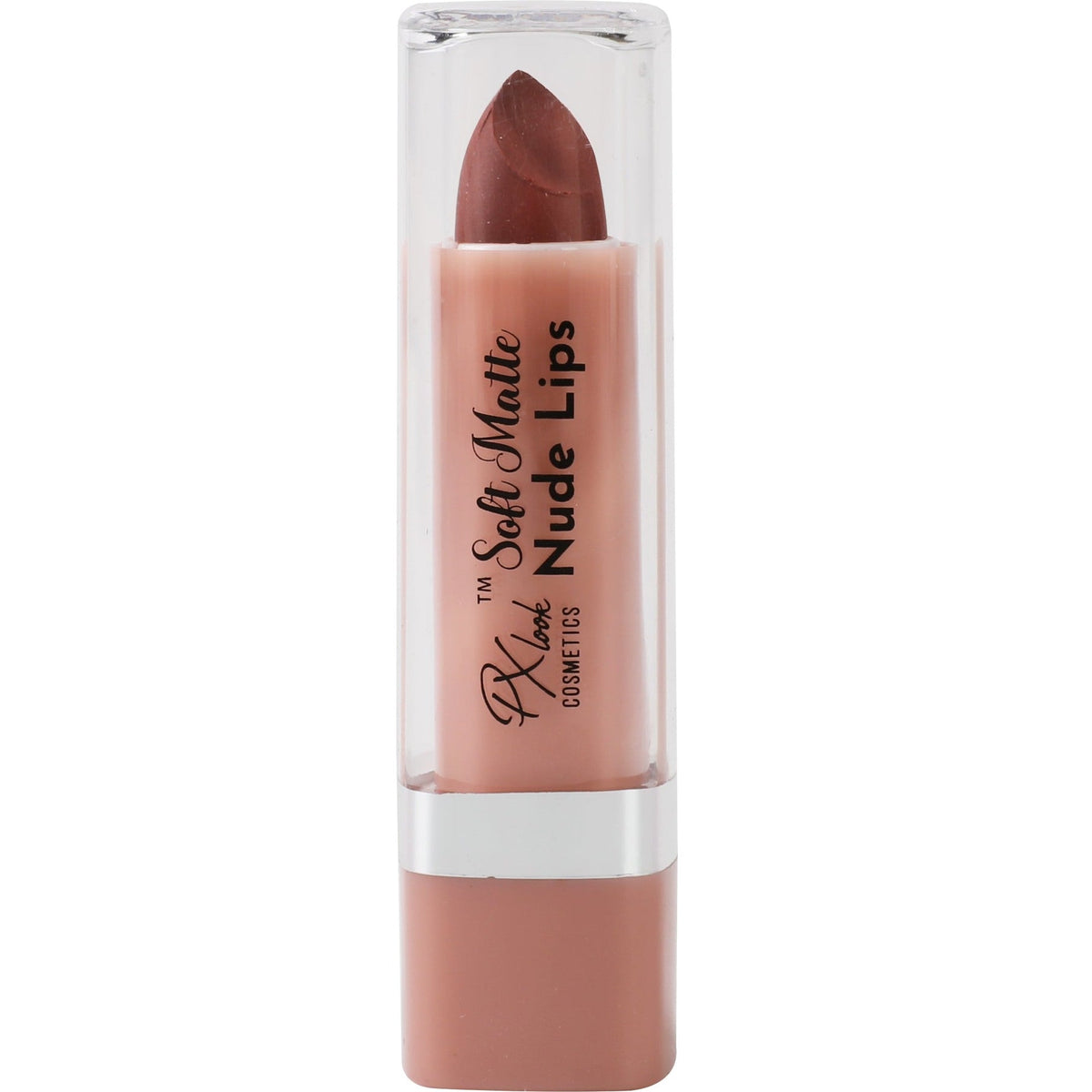 Lápiz labial nude mate suave