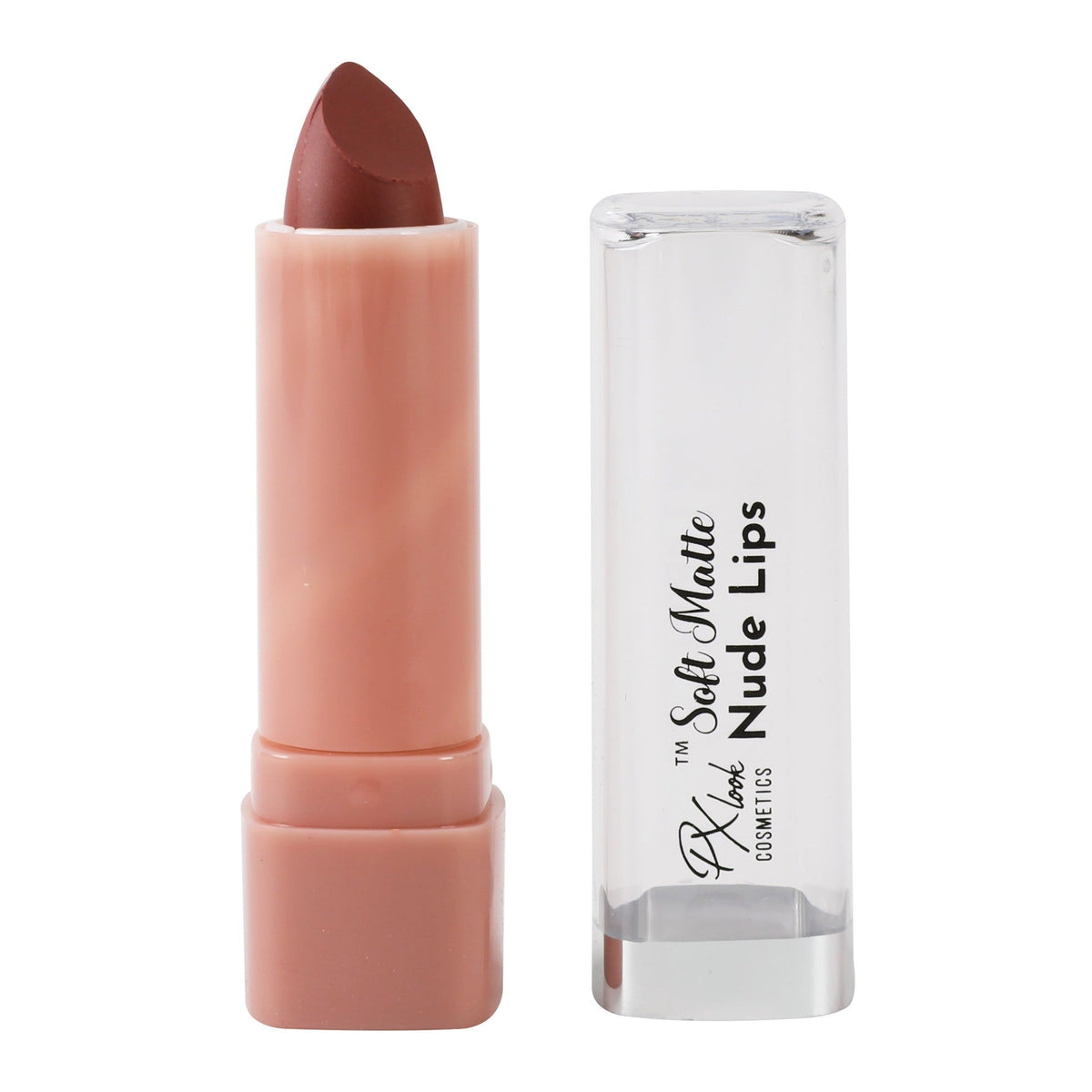 Lápiz labial nude mate suave