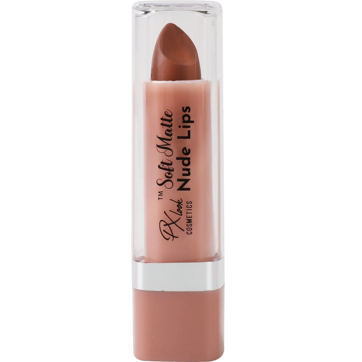 Lápiz labial nude mate suave