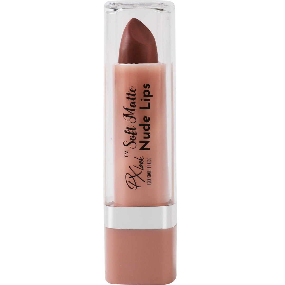 Lápiz labial nude mate suave