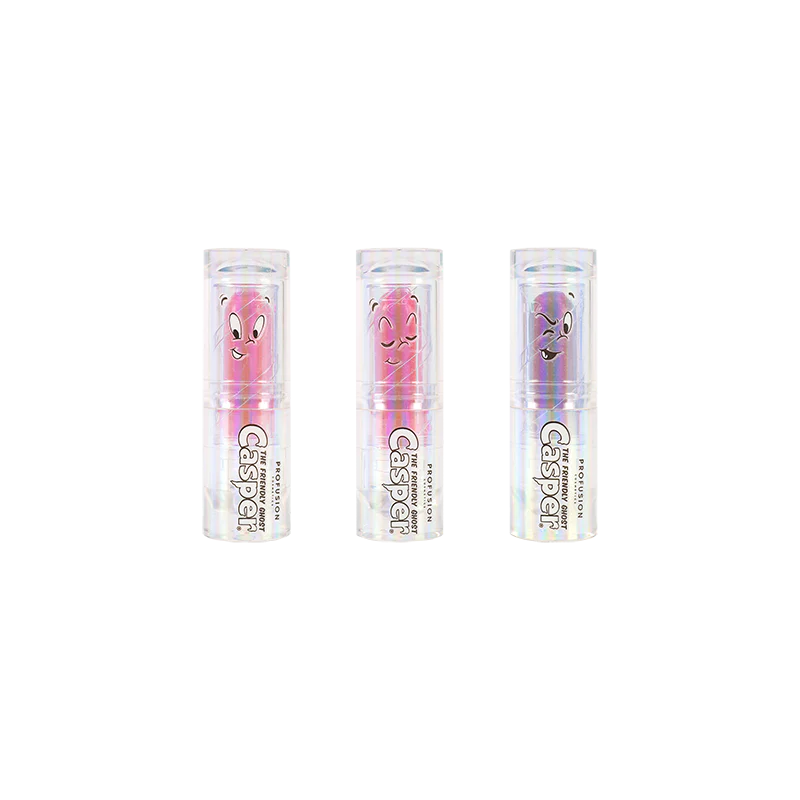 Casper, el Fantasma Amistoso | Set de 3 bálsamos labiales y para mejillas "El Viaje Fantasmal"