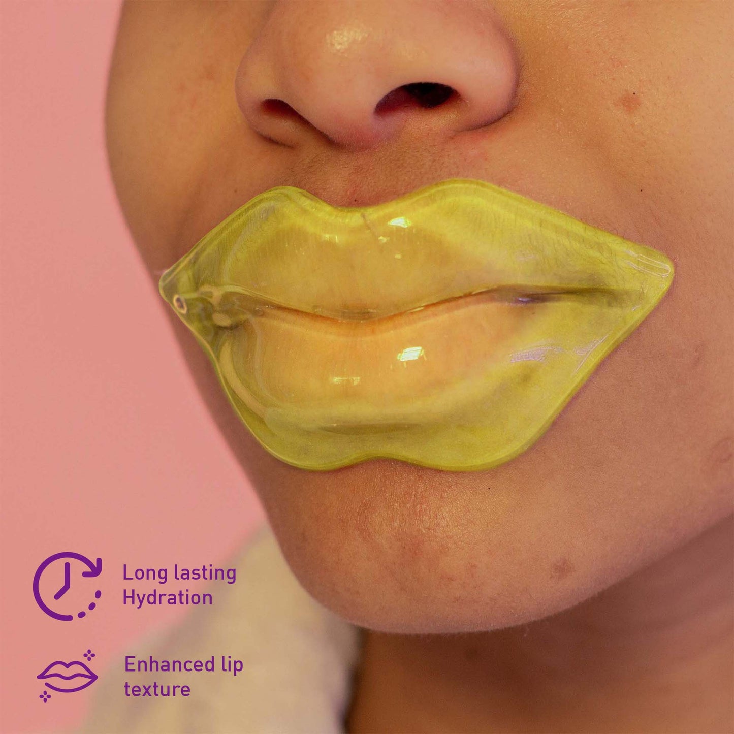 Lip Care Power Duo: Hydrating Lip Masks (Pack of 6) and Automatic Fuller Lip Plumper Device