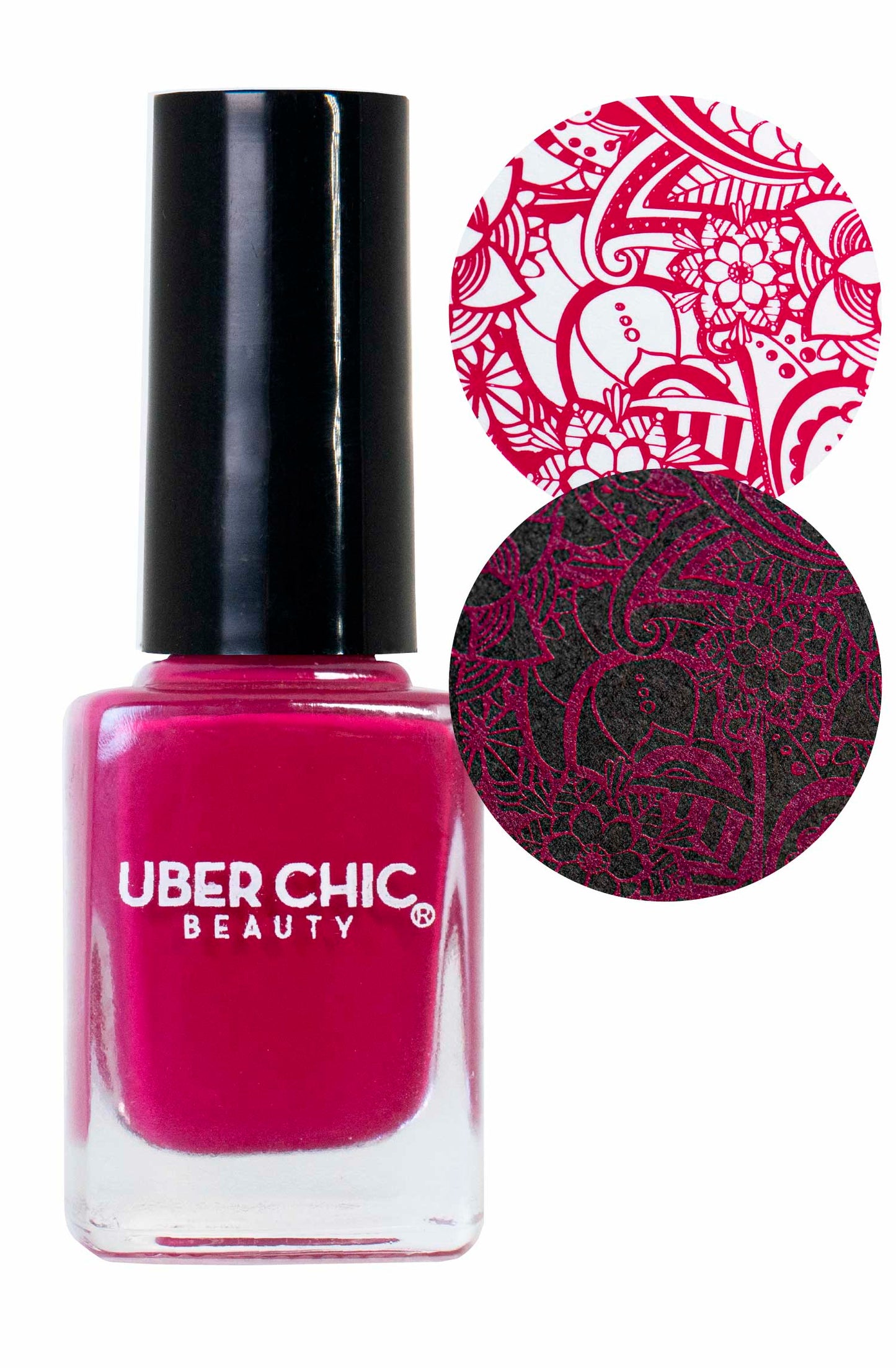 Lady of Burgundy - Stamping Polish