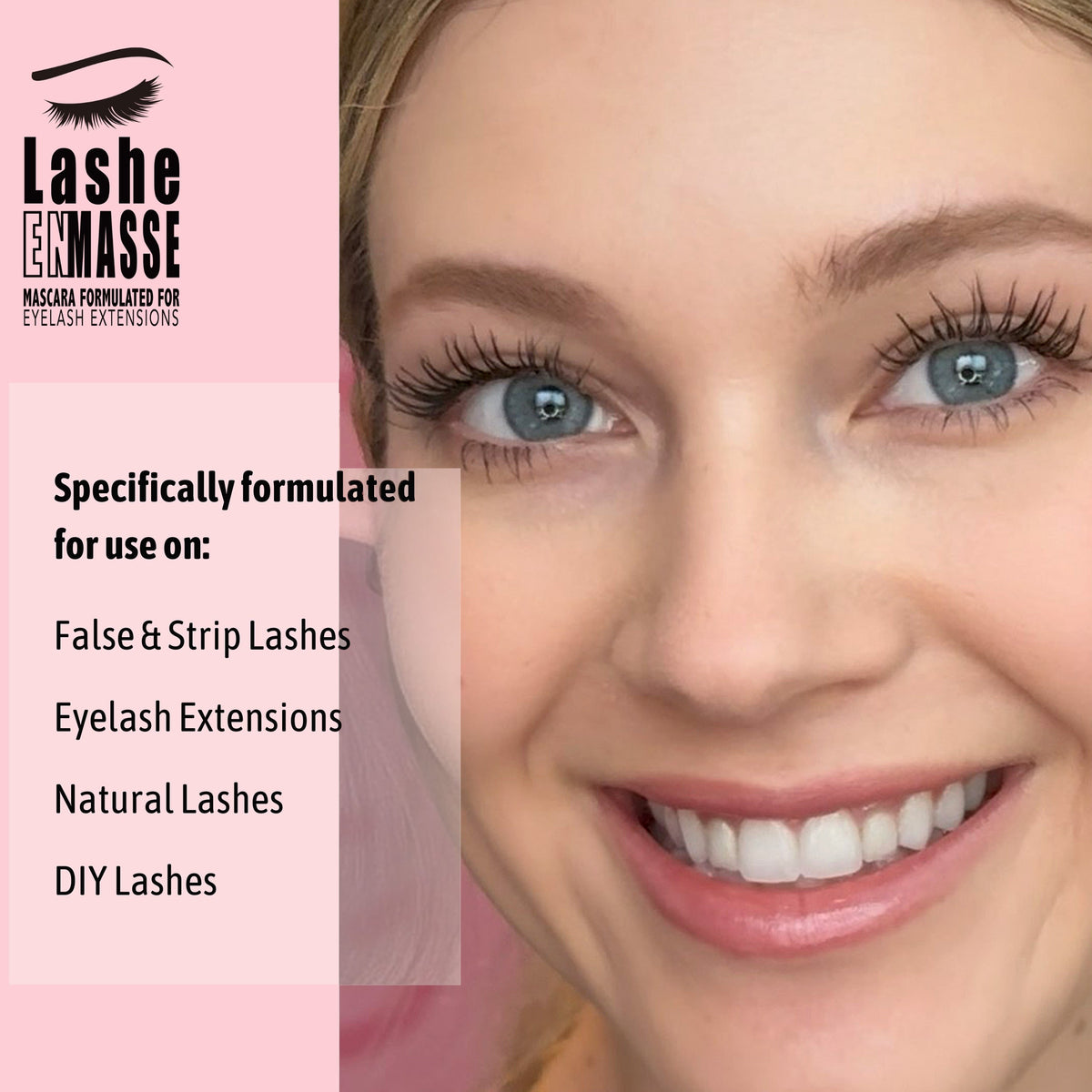 Lashe EnMasse Mascara for Eyelash Extensions
