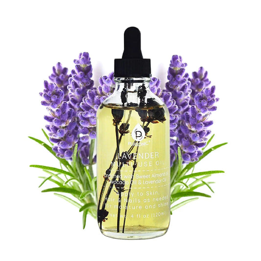 Lavendar Flower Multi Use Body Oils 4 Oz