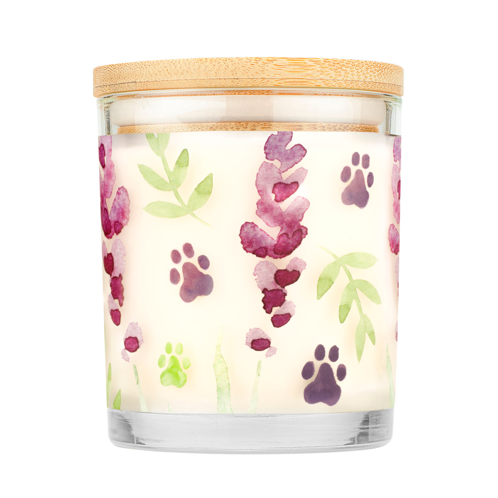 Vela de té verde y lavanda