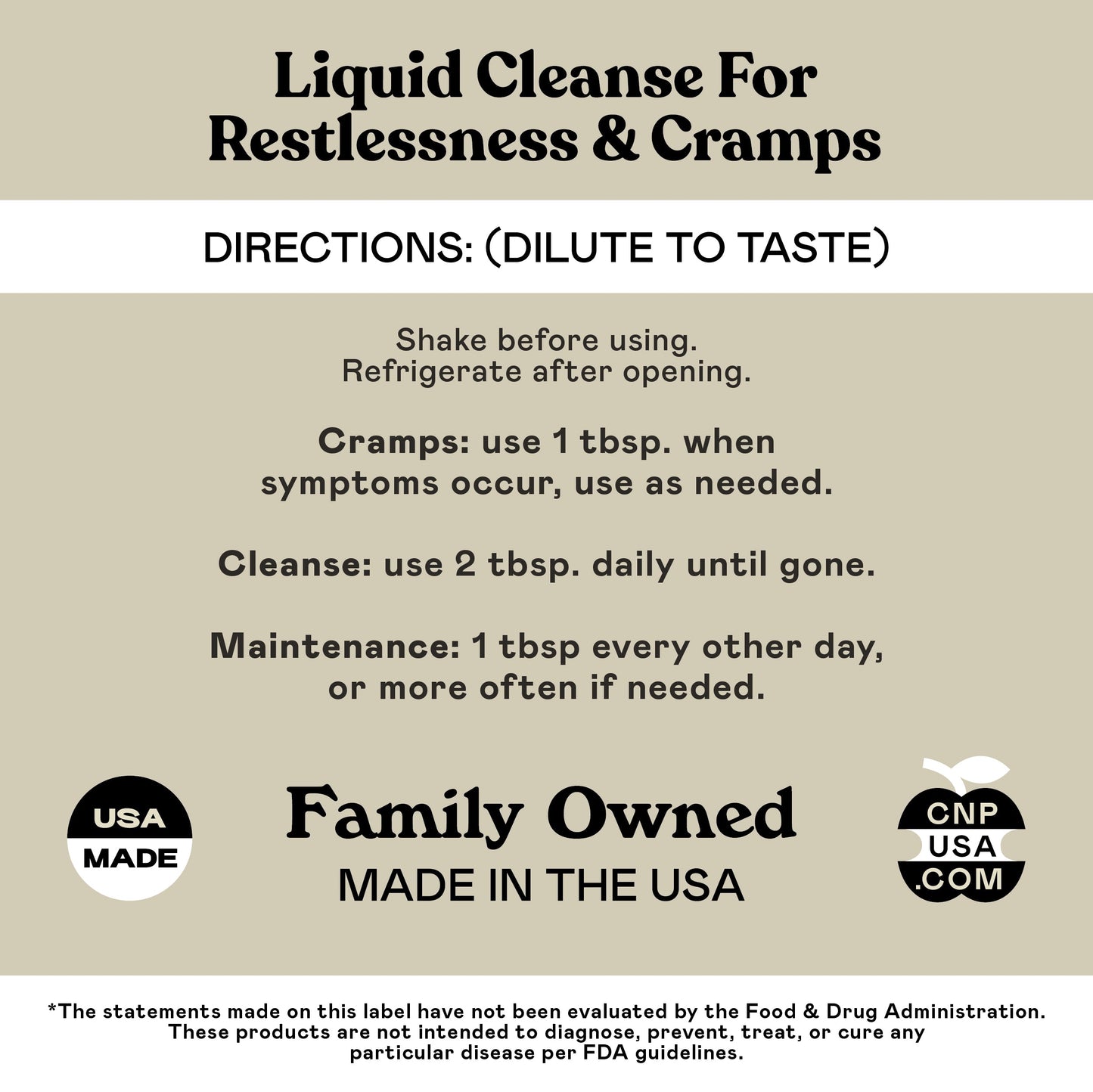 Cramp Complete - 16oz Glass Bottle