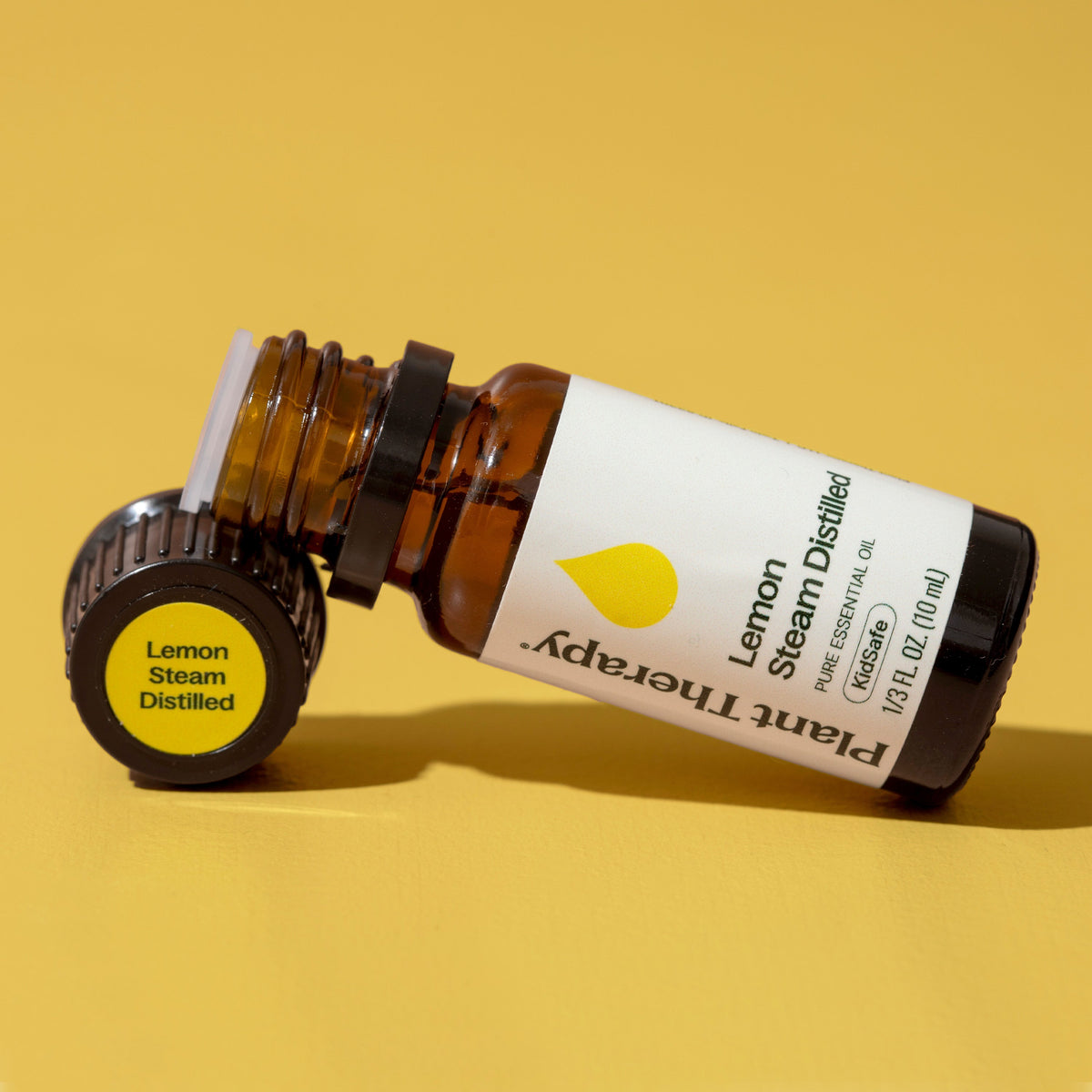 Aceite esencial de limón destilado al vapor
