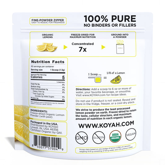 Organic Lemon Powder