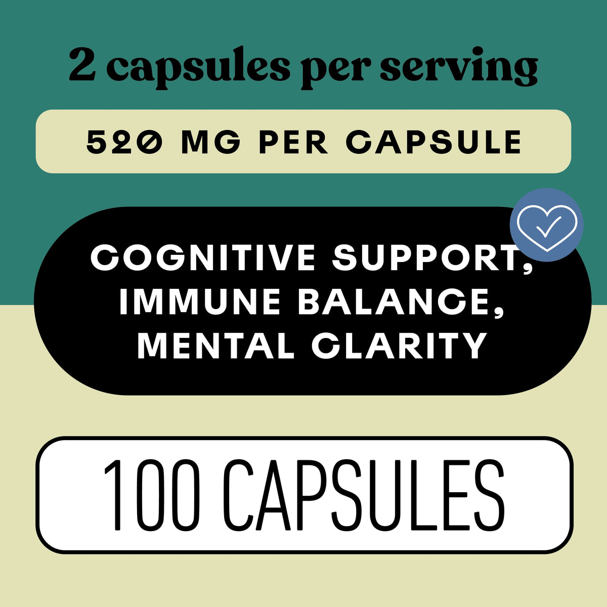 Organic Lion's Mane Capsules