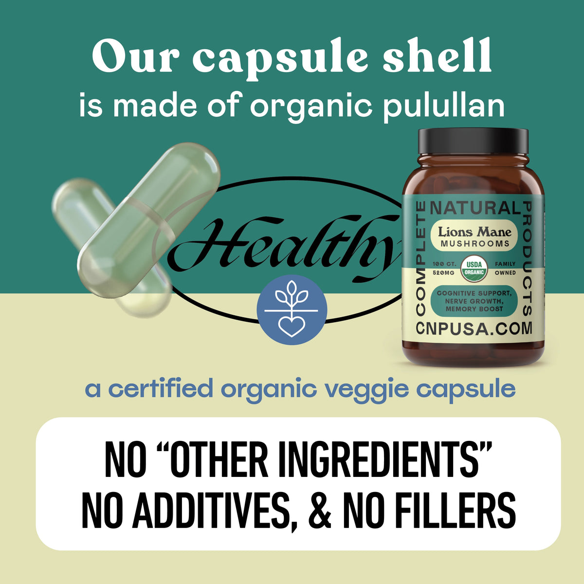 Organic Lion's Mane Capsules