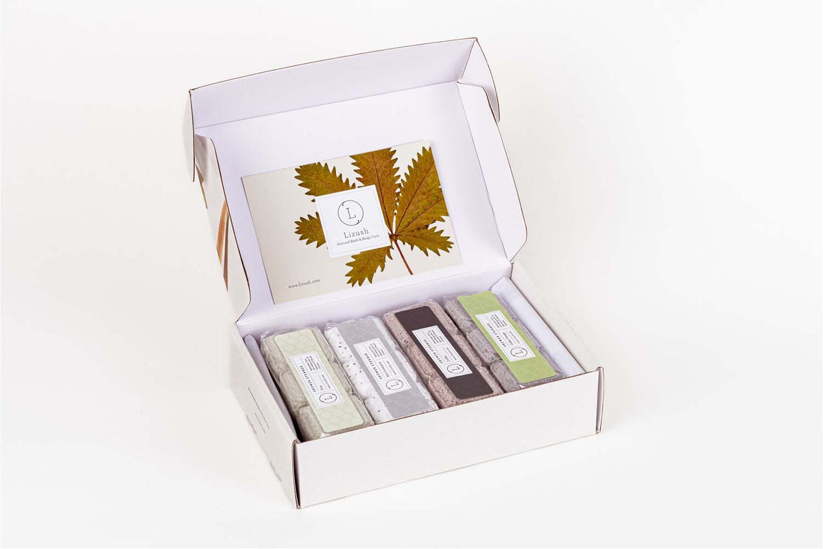 Caja de regalo de vaporizador de ducha Earthy para hombres y mujeres, juego de 12 vaporizadores de ducha