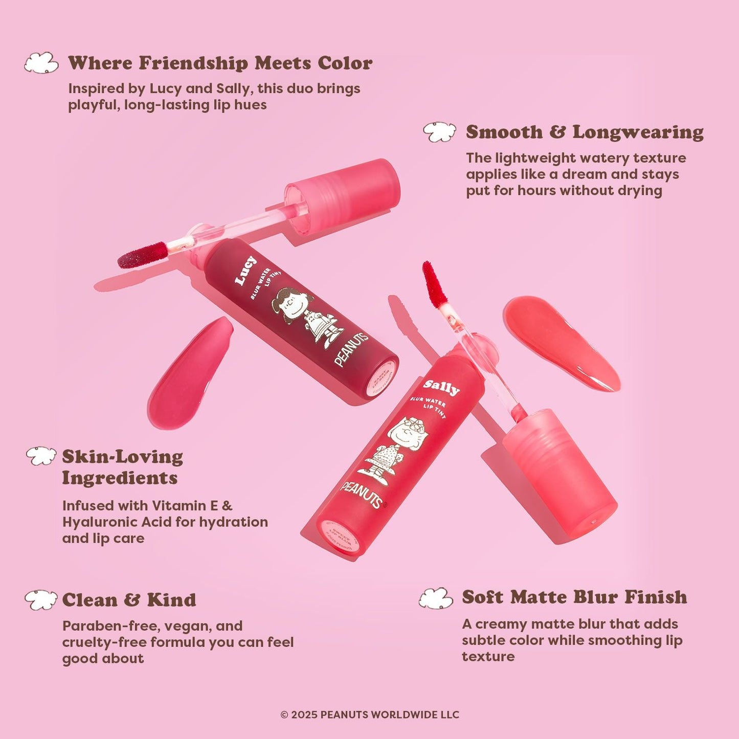 Peanuts 75th | Tinte labial Blur Water