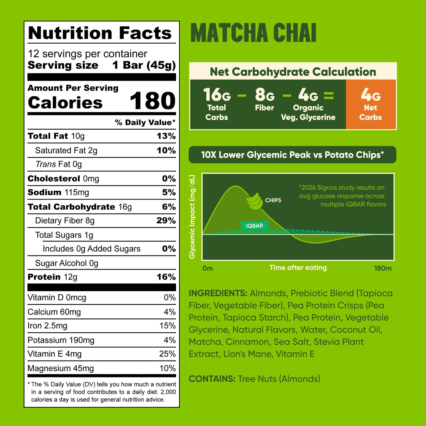 Matcha Chai (12 Bars)