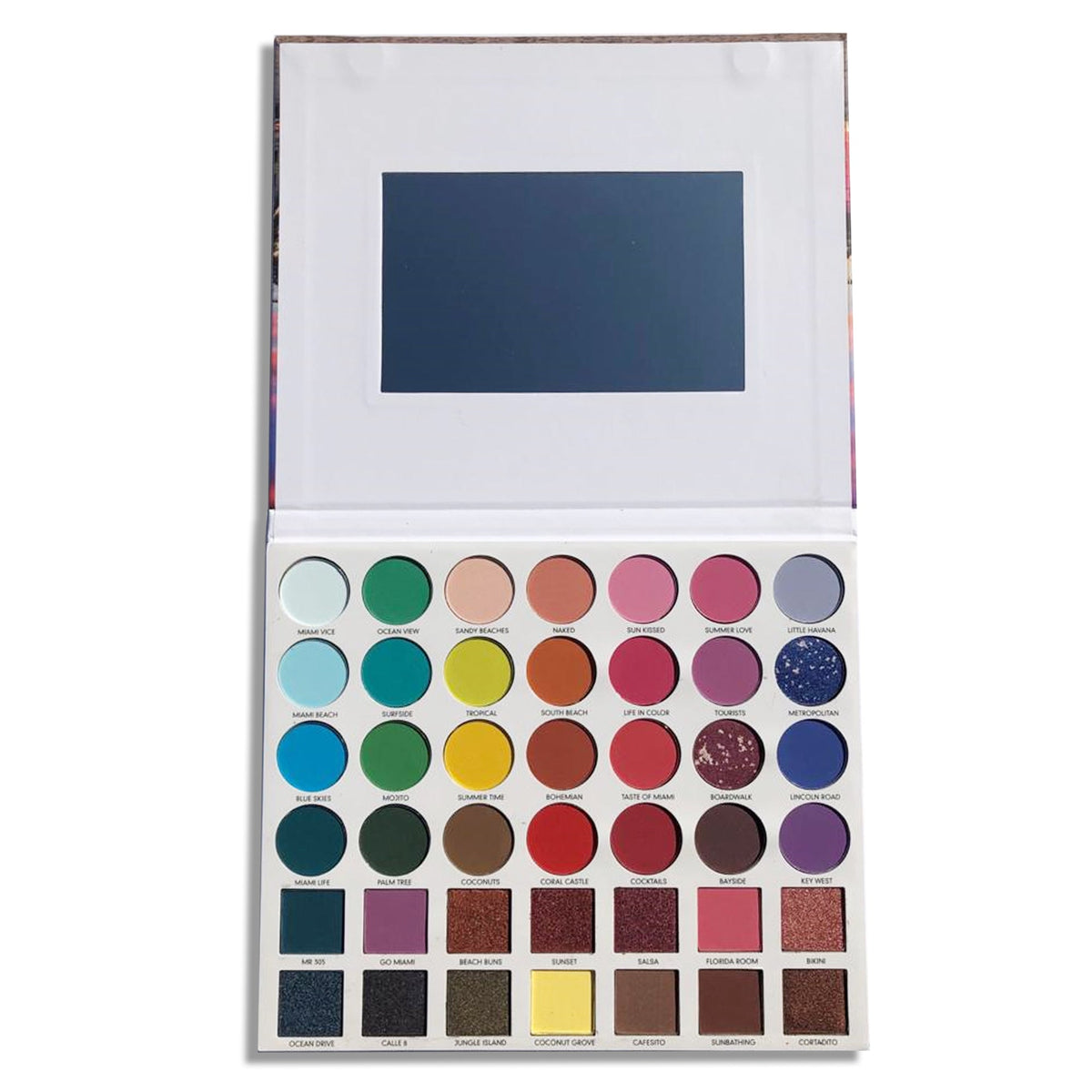 Paleta de sombras de ojos Prolux Miami