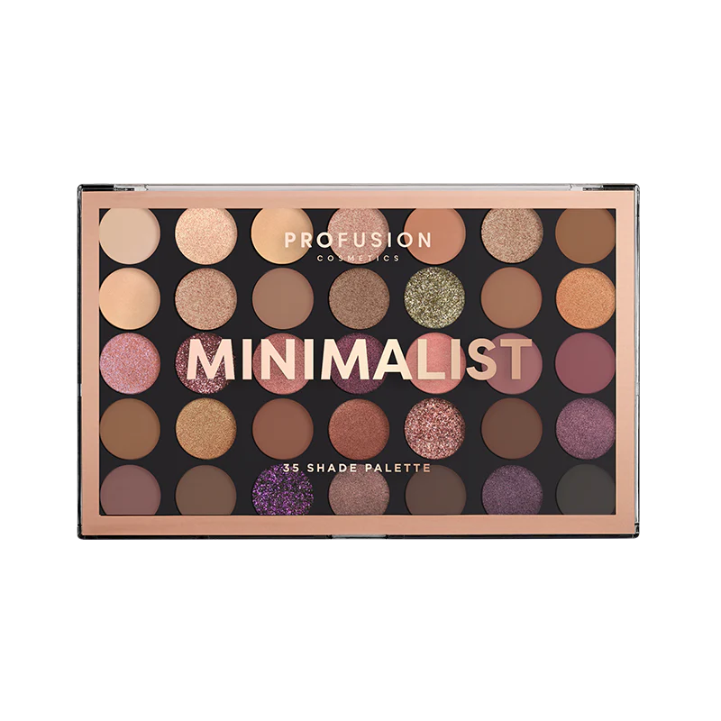 Paleta minimalista de 35 tonos