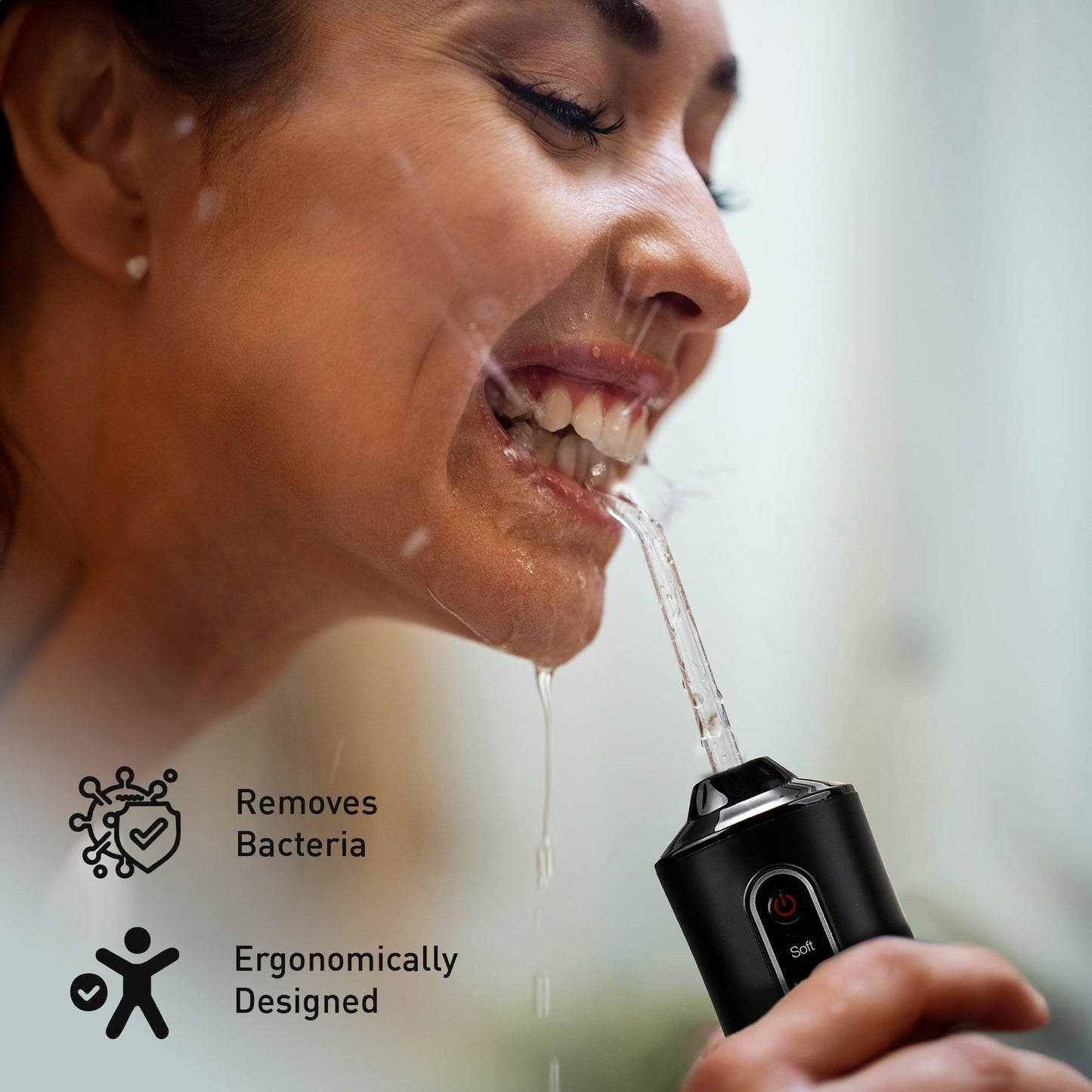 Mario Lopez Ultimate Grooming & Oral Care Bundle: Men's Grooming Kit, Triple-Head Electric Tooth Wizard, and USB Water Flosser