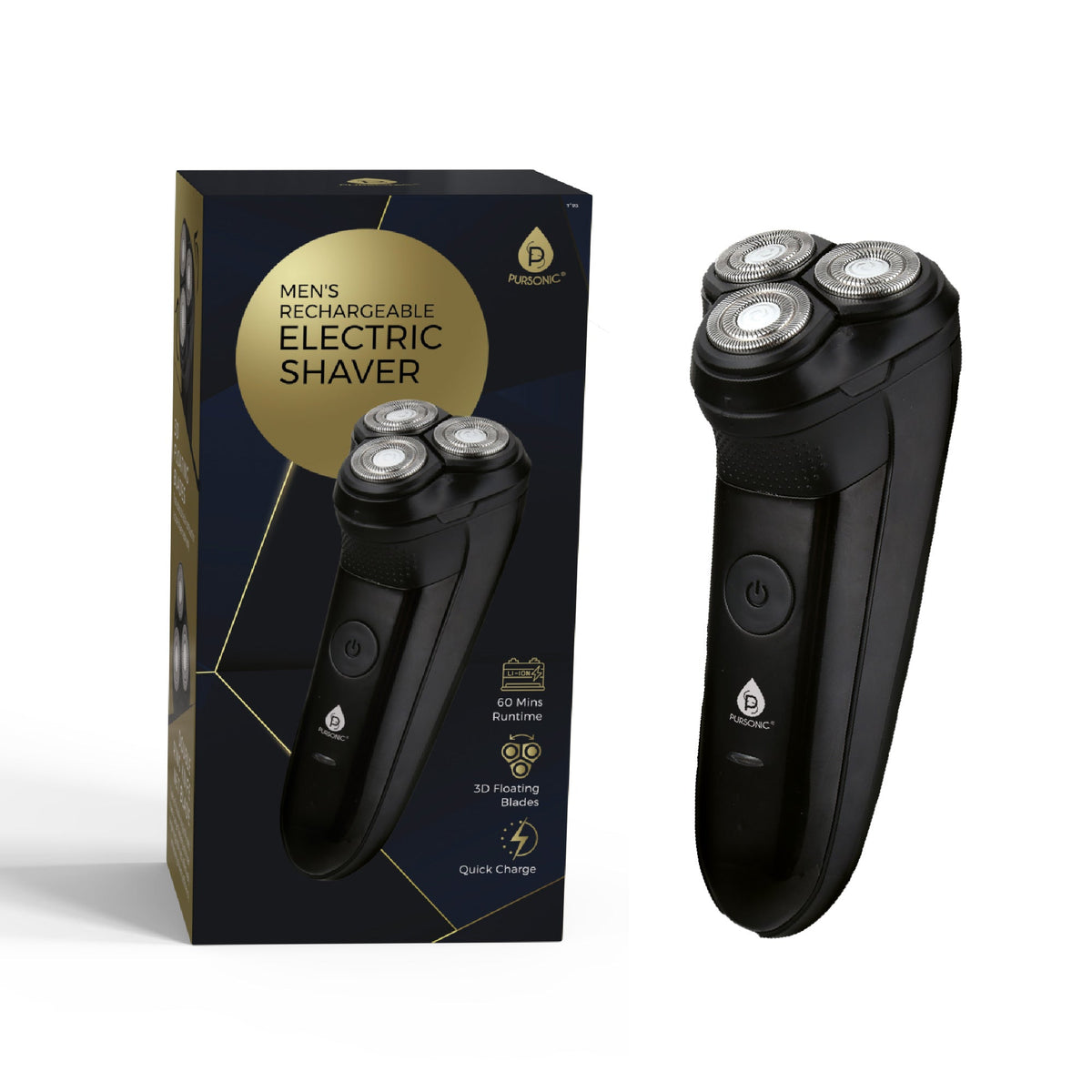 Afeitadora eléctrica recargable para hombre Mario López