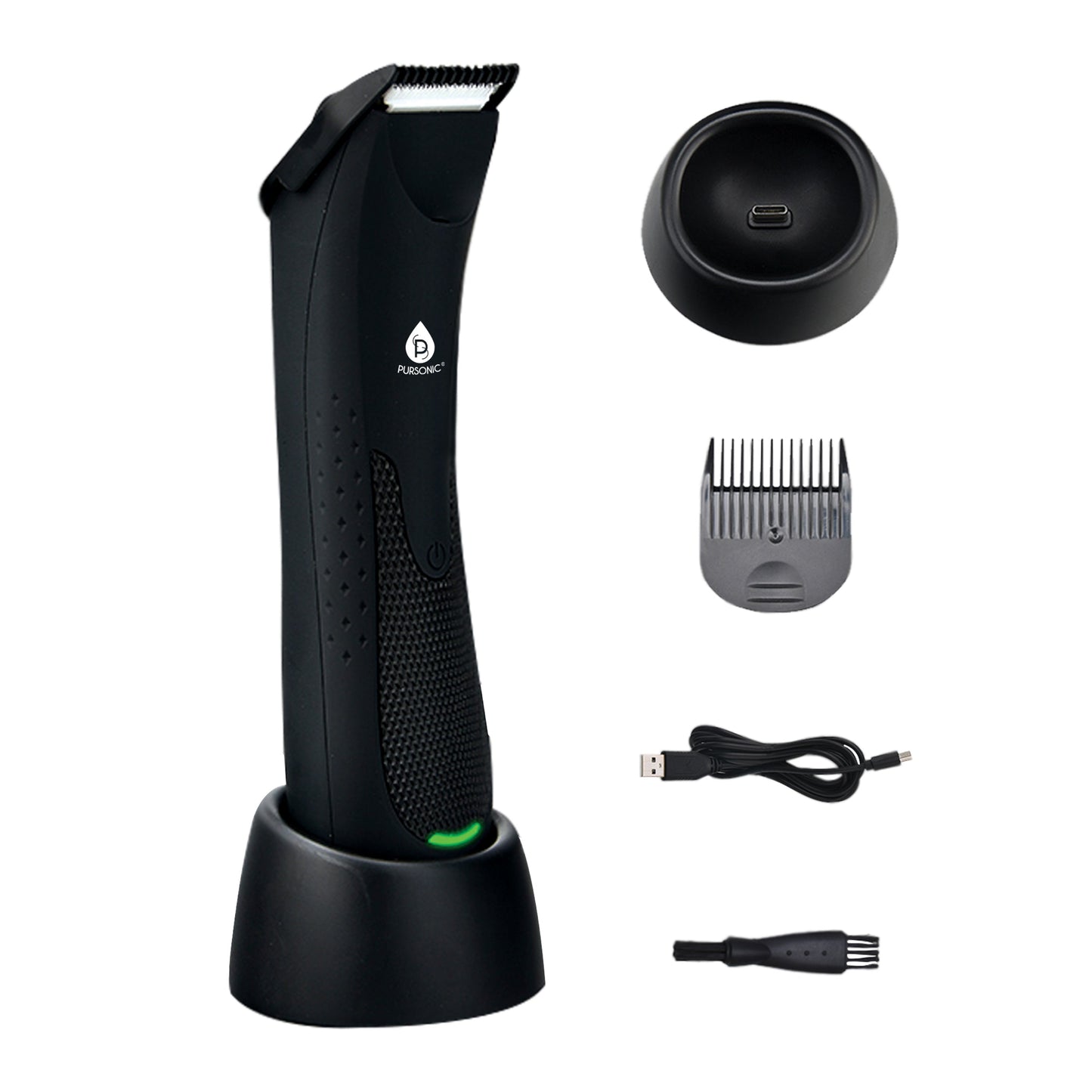 Wireless Body Hair Trimmer & Shaver – Cordless, Waterproof & Precision Ceramic Blade
