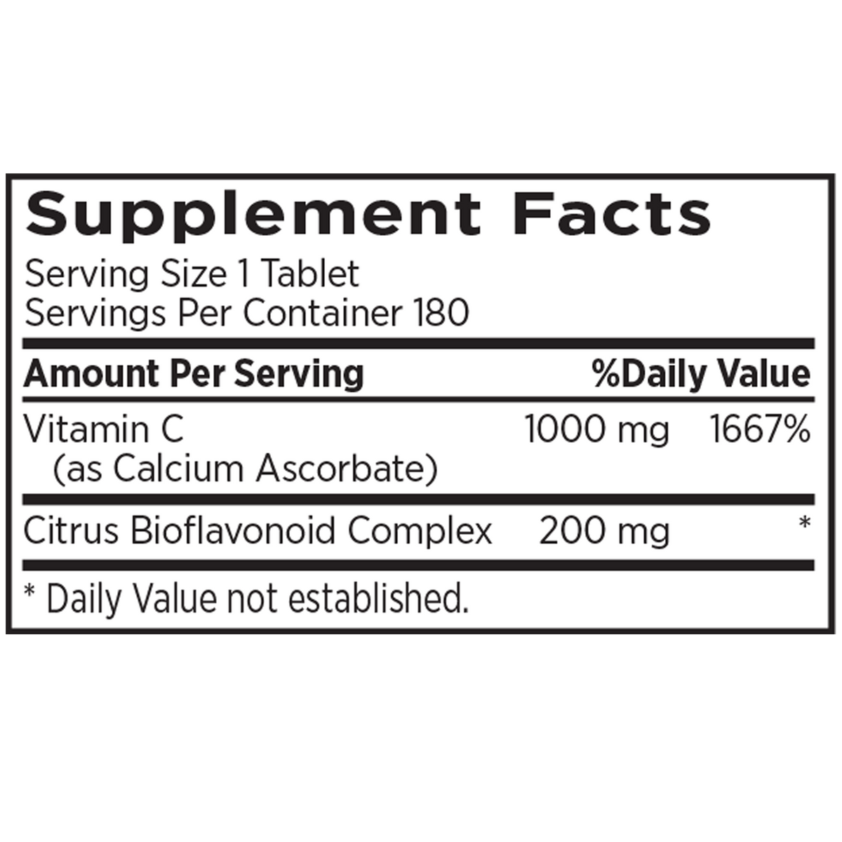 MRI Performance Vitamin C (180 Count)