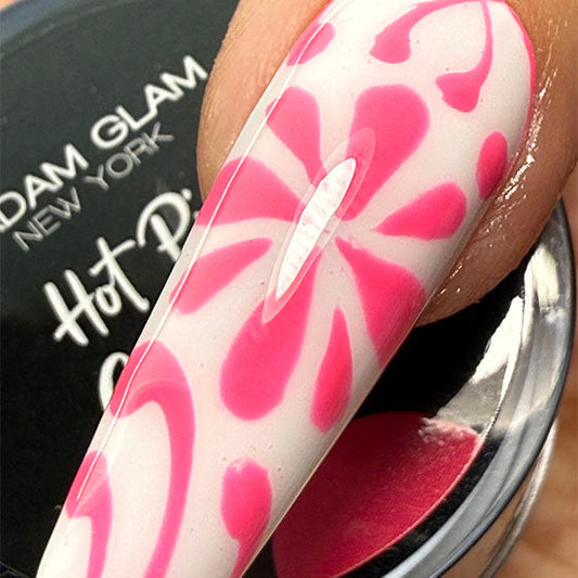 Hot Pink Gel Paint