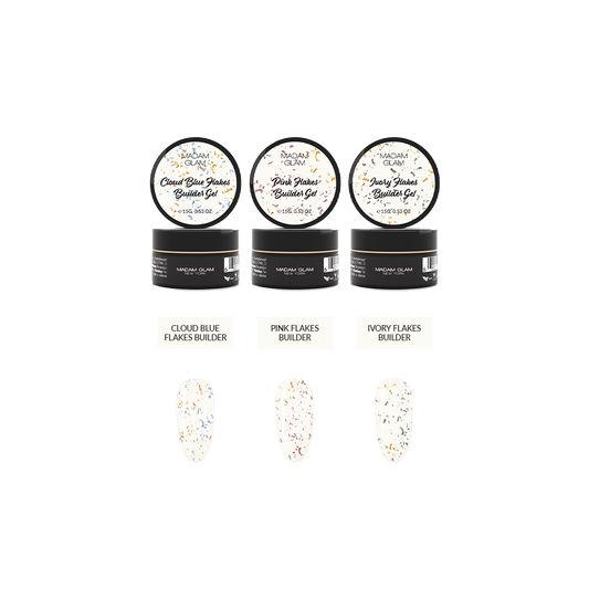 Builder in Jars with Flakes