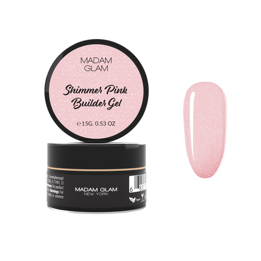 Shimmer Pink Builder Gel