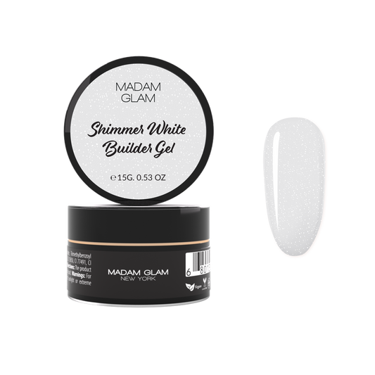 Shimmer White Builder Gel