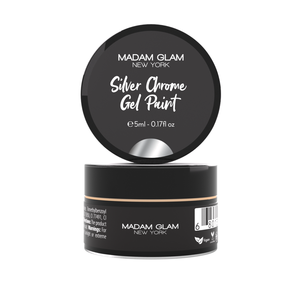 Silver Chrome Gel Paint