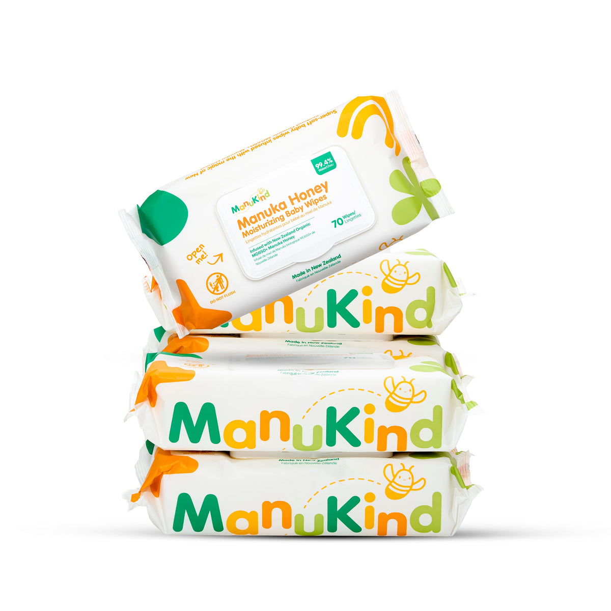 Manuka Honey Baby Wipes
