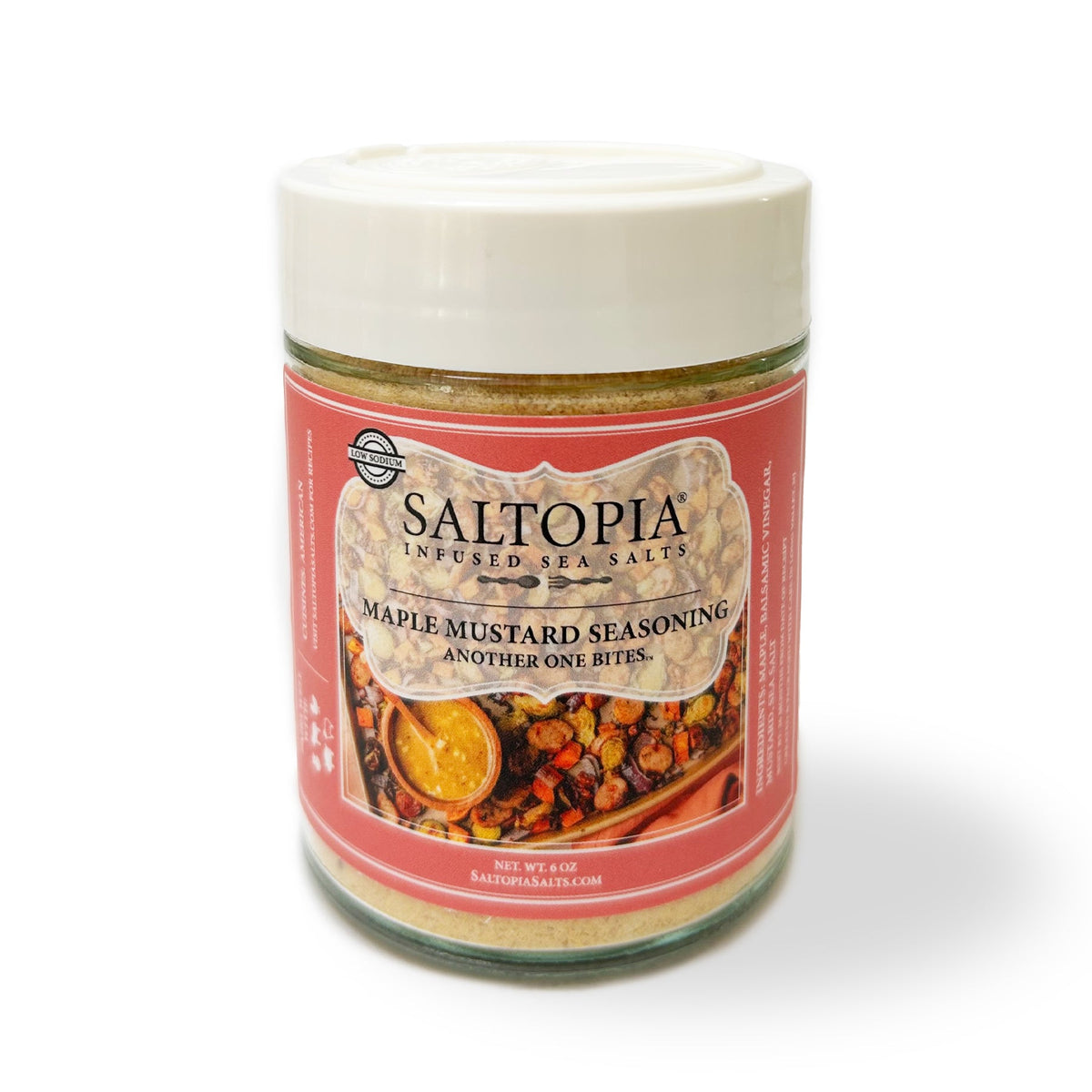 Maple Mustard Seasoning Low Sodium: ANOTHER ONE BITES