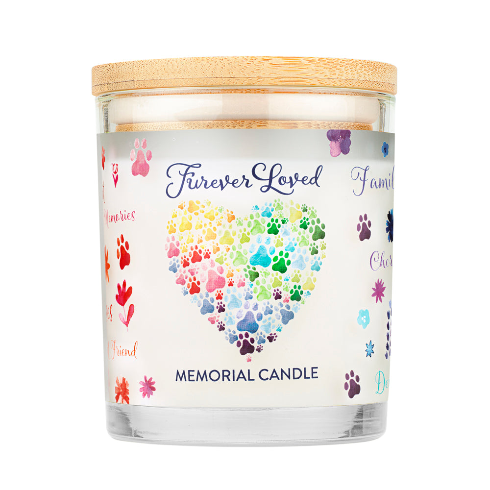 Vela conmemorativa Furever Loved