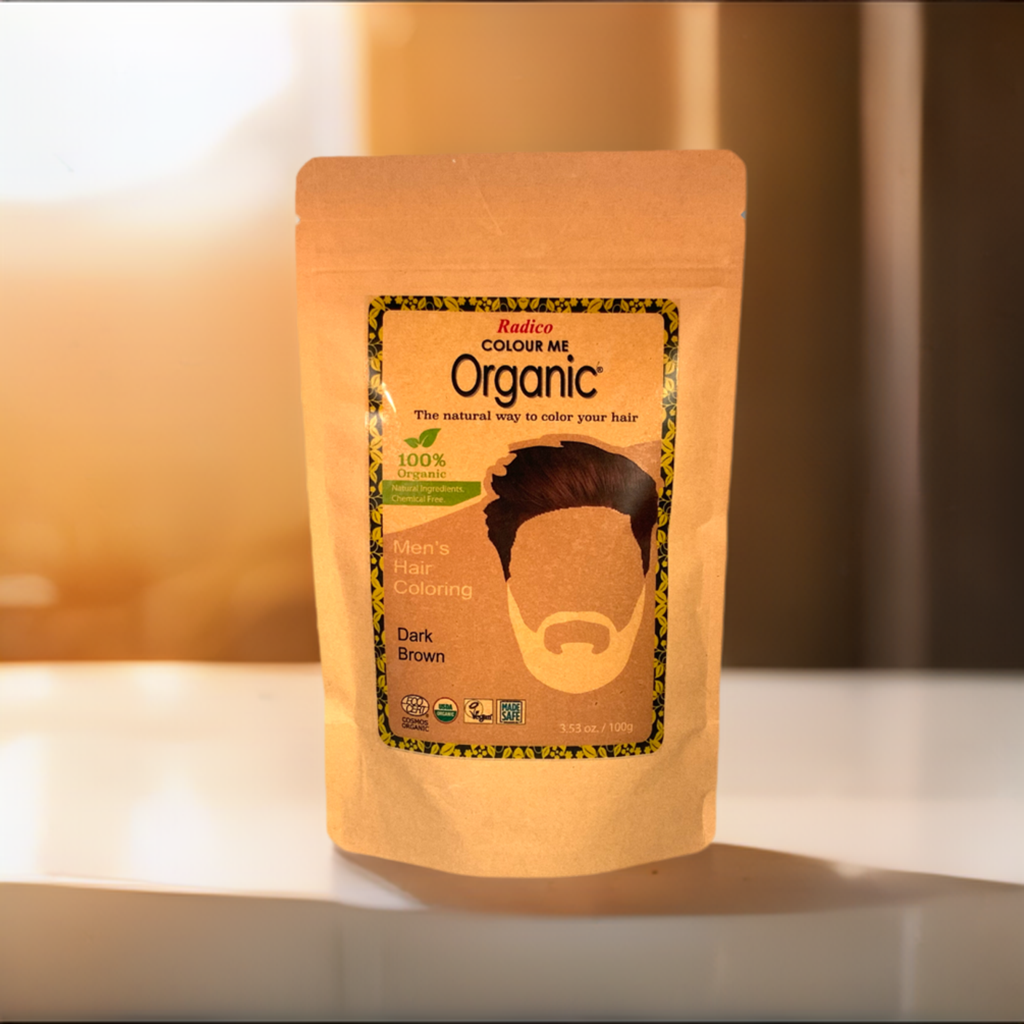 Men's Dark Brown - Organic Hair Coloring