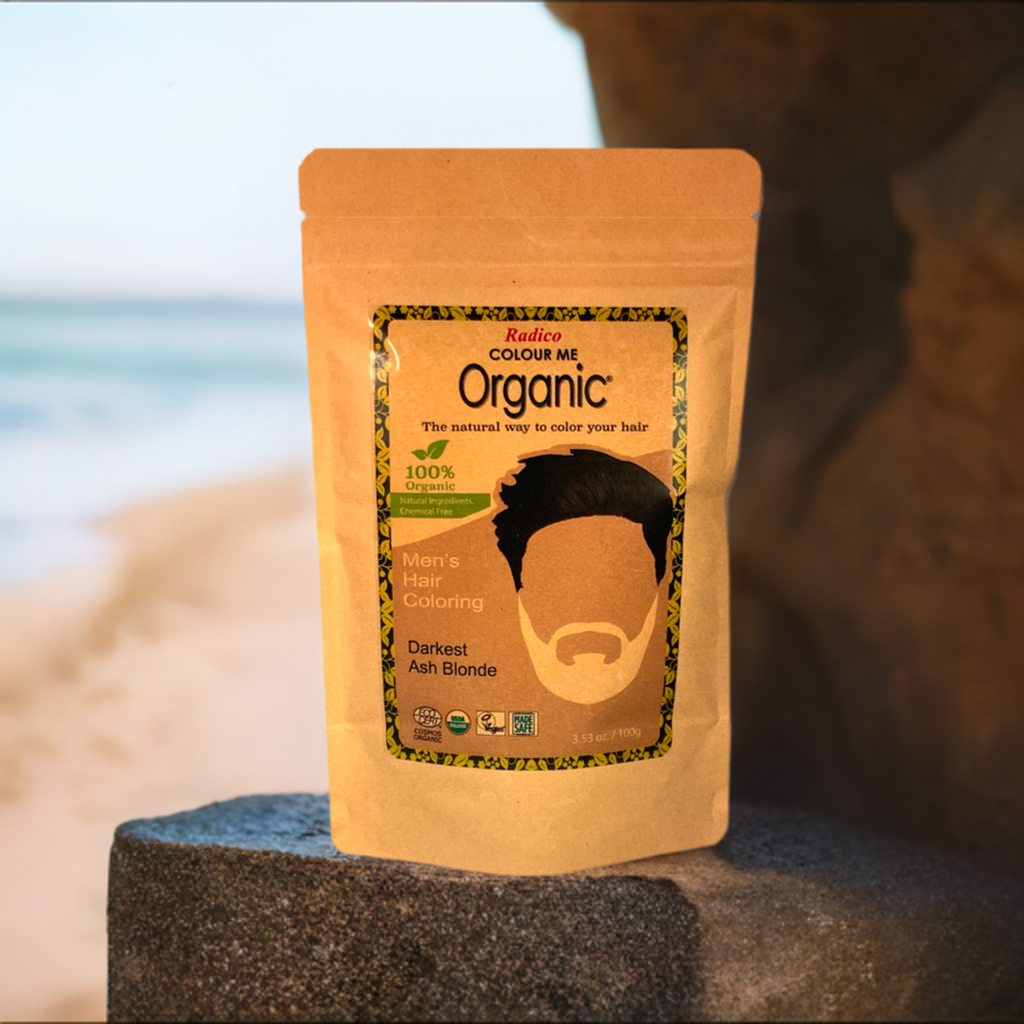 Men's Darkest Ash Blonde - Organic Hair Coloring
