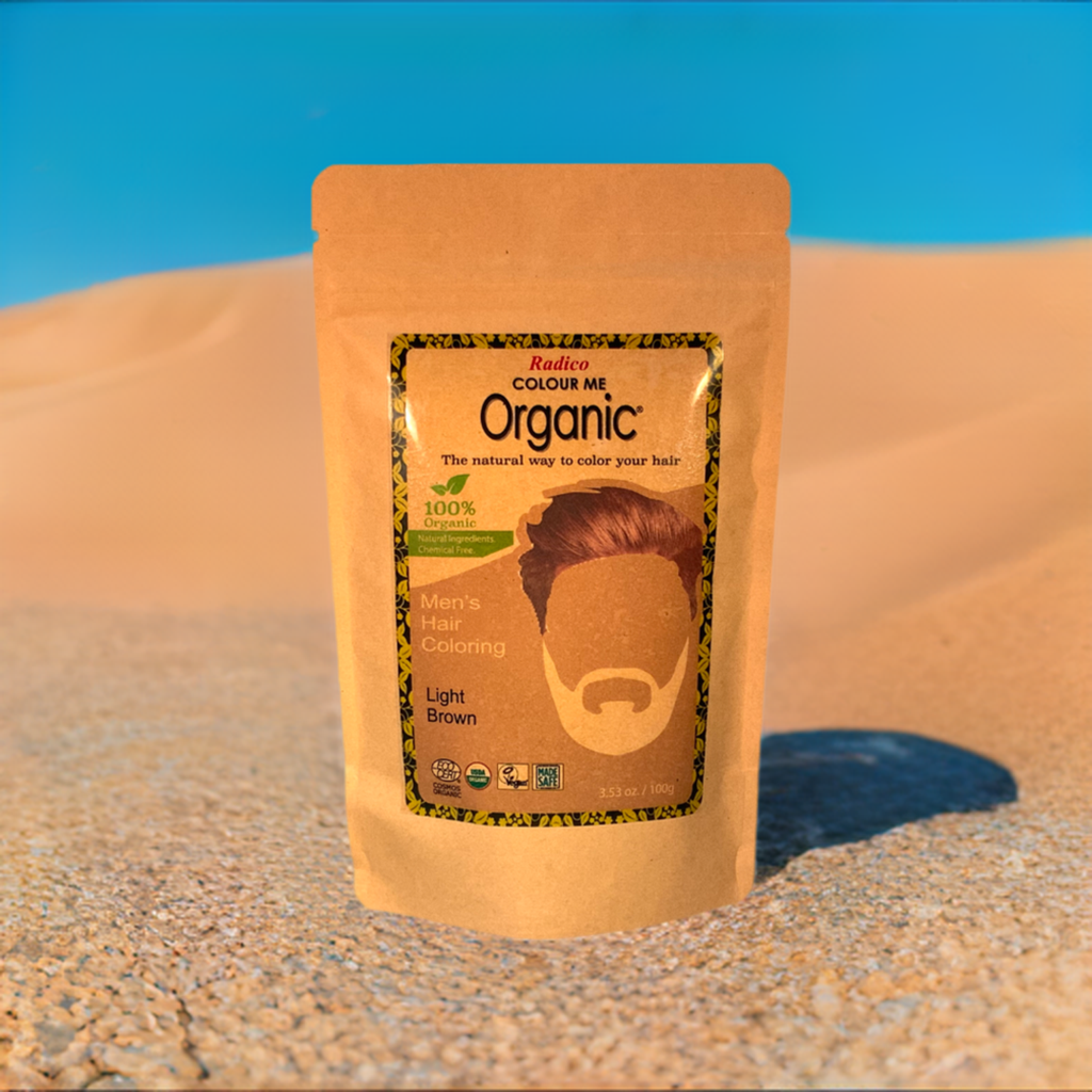 Men's Light Brown - Organic Hair Coloring