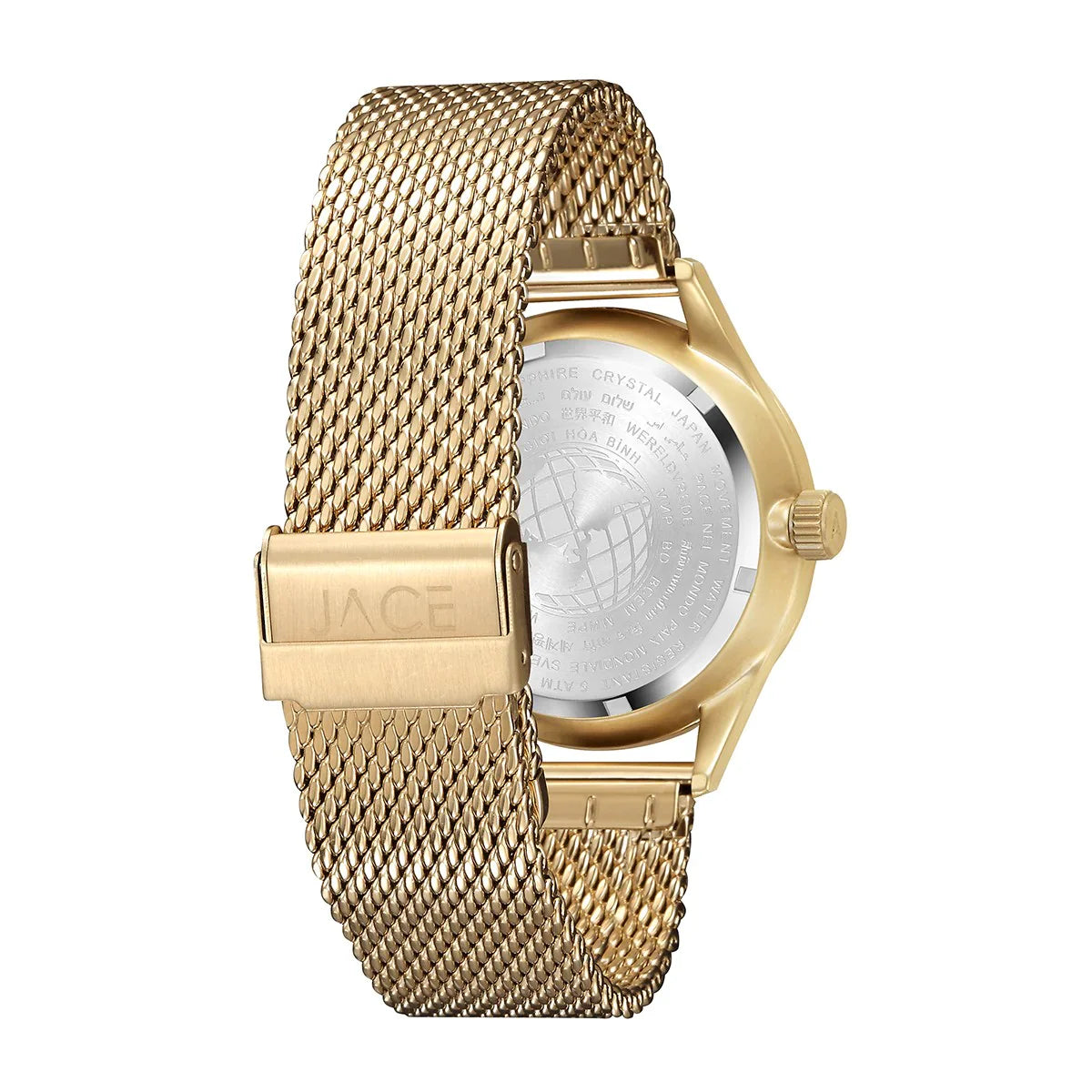 "PATAN" MEN`S MESH BAND WATCH