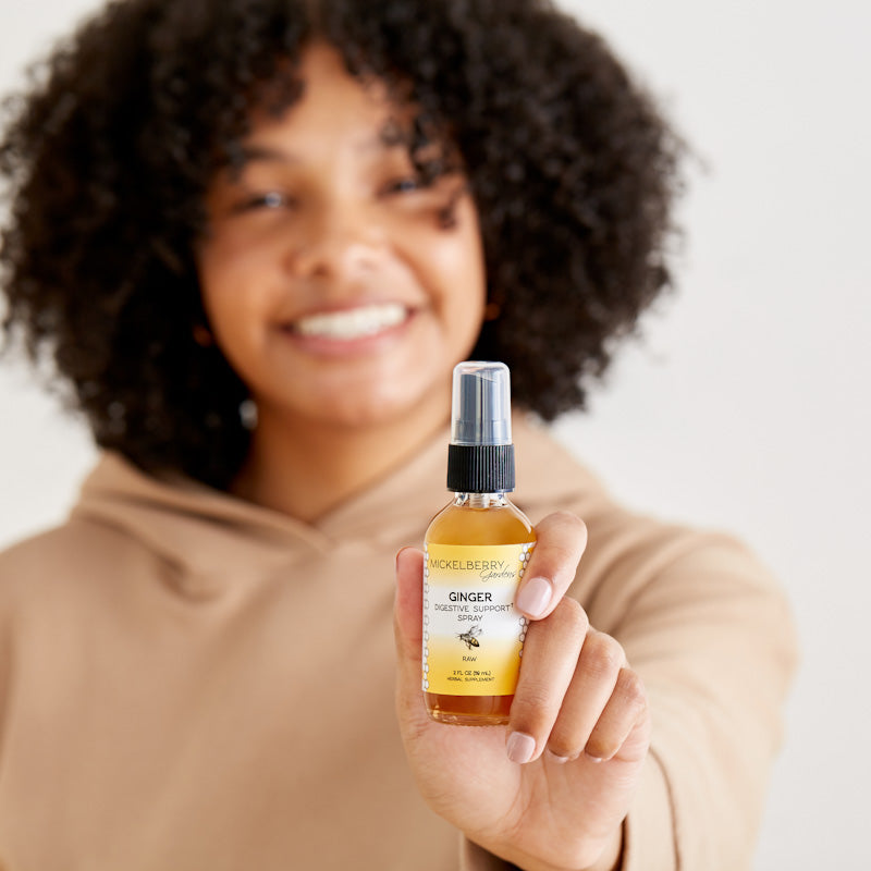 Spray de jengibre para el apoyo digestivo