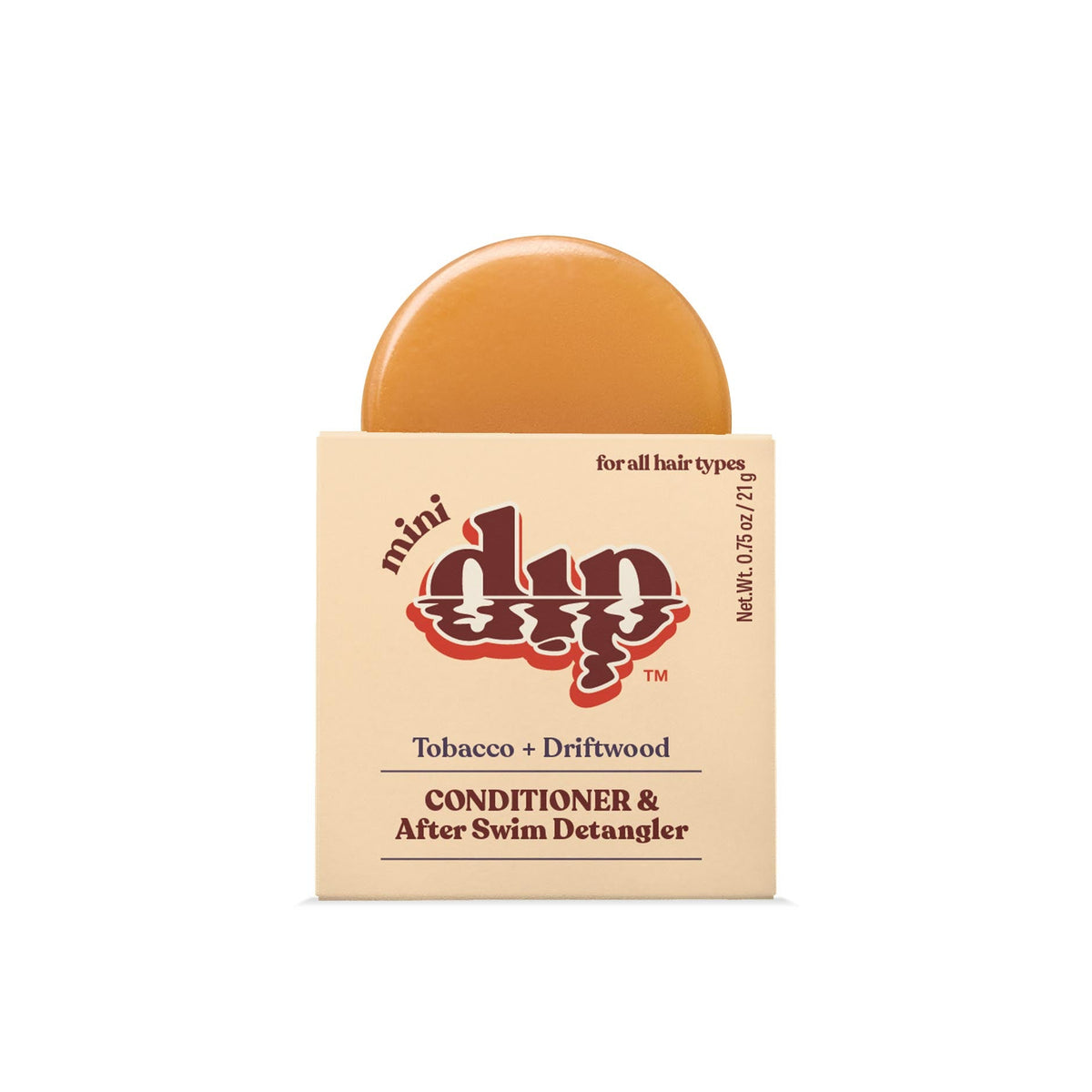 Mini Dip Conditioner & After Swim Detangler - Tobacco & Driftwood